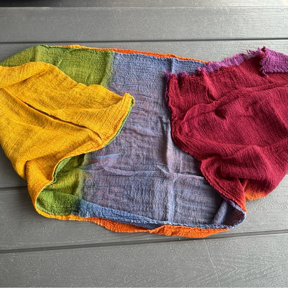 rainbow photography wrap